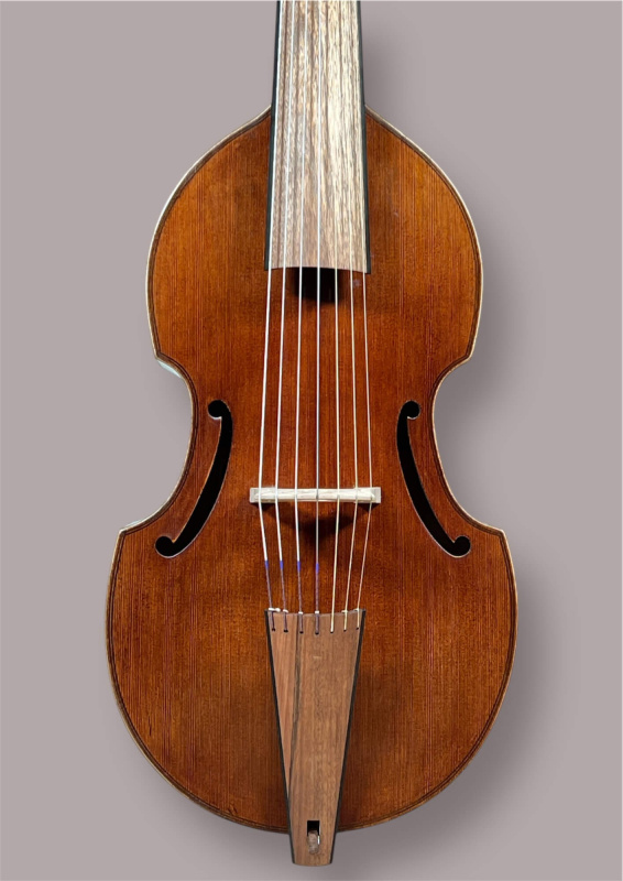 Preview: 7-saitige Bassgambe nach Nicolas Bertrand – Neubau 2024