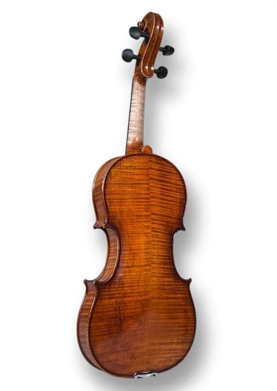 Professional Violine Butiu Cornel Stradivari Modell 2024 -Rückansicht seitlich