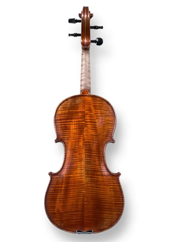 2024 Handgefertigte Violine Geige von Butiu Cornel nach Stradivarius Modell - Rückansicht