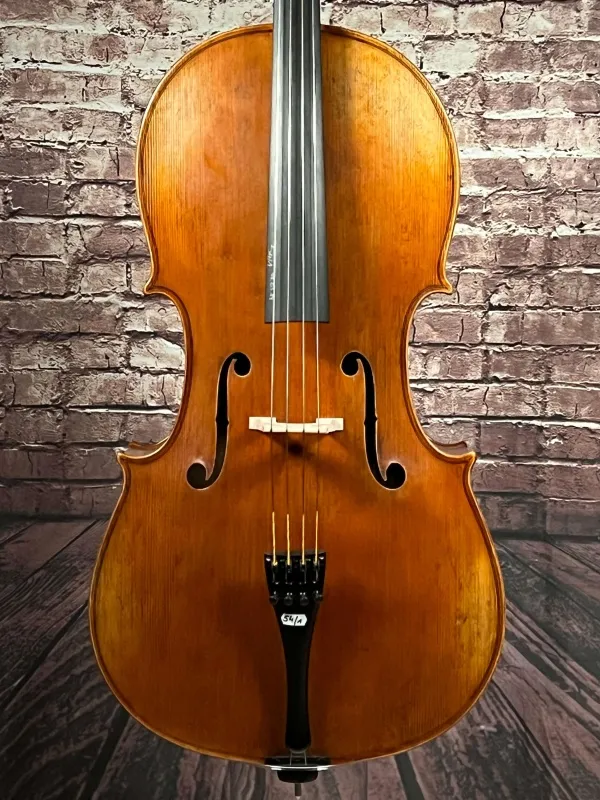 Decken-Detailansicht einer Simon Joseph Amati Cello (Violoncello) Handarbeit 2019