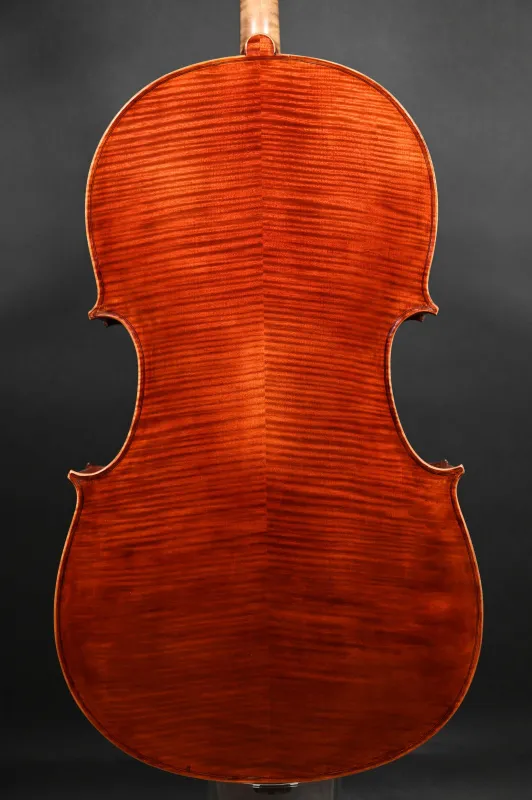 Simon Joseph 4/4 Meister Cello, Montagnana 5Saiter Modell, Handarbeit 2023_Bodenansicht