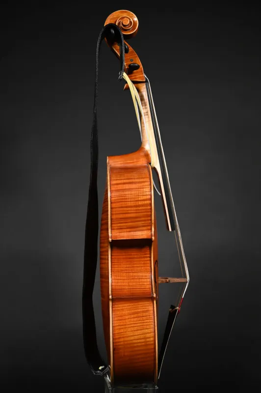 Simon Joseph 5Saiter Cello (Violoncello) da Spalla oder Viola (Bratsche) Pomposa_Seitenansicht