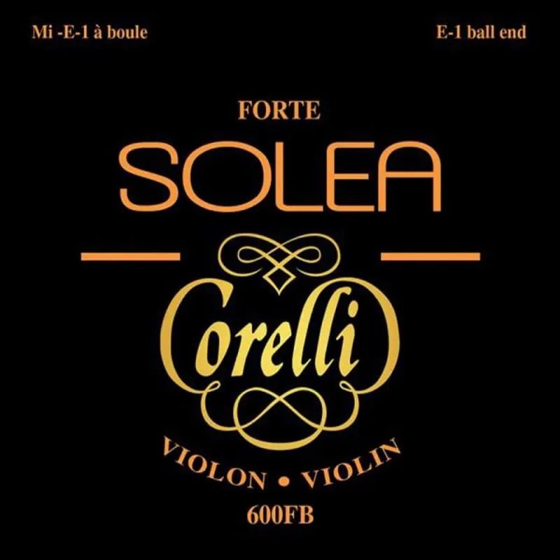 Corelli Solea 4/4 Geige (Violine) Saiten SATZ 600FB E-Kugel Forte (Stark)