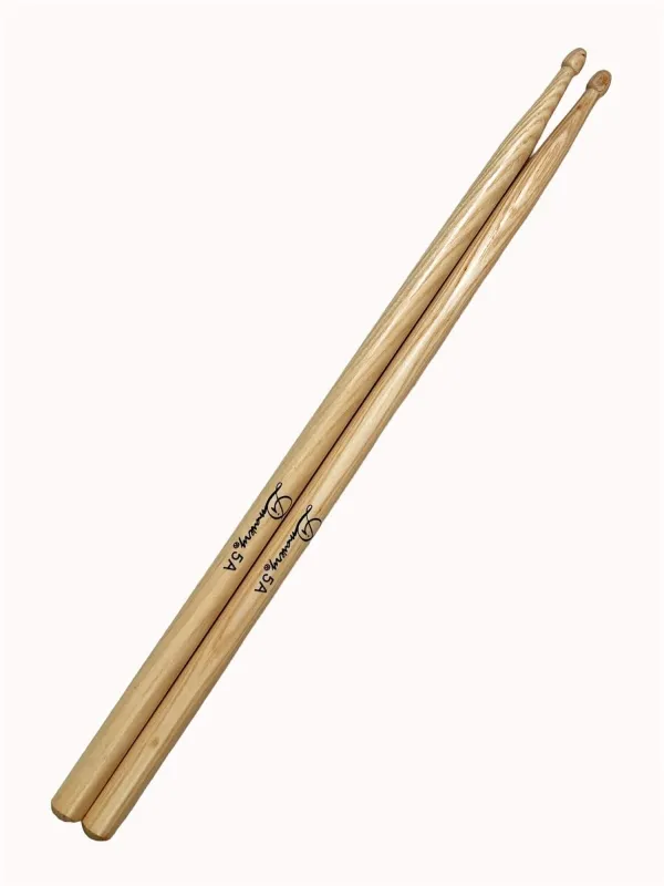 Detailansicht 1 Paar Dimavery 5A Hickory Drumsticks