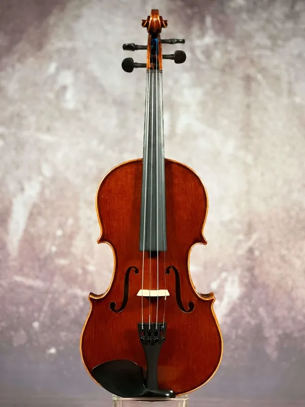 Decke-Detailansicht einer Reghino 1/2 Geige (Violine)