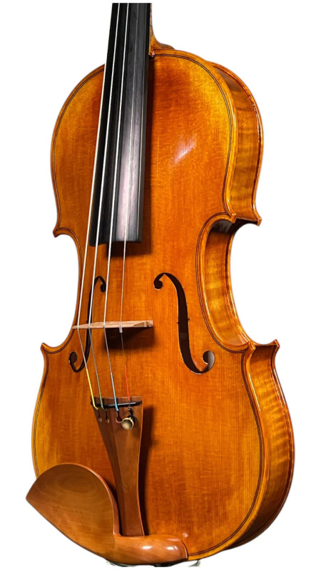 Preview: Conrad Götz Geige (Violine) Modell CANTONATE 150CA-S_Decken-Seitenansicht