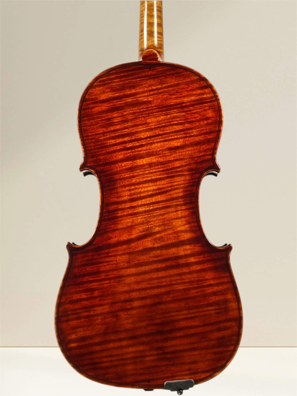 Preview: Boden der Geige von Albin H. Wolfram, Bad Brambach, 1940