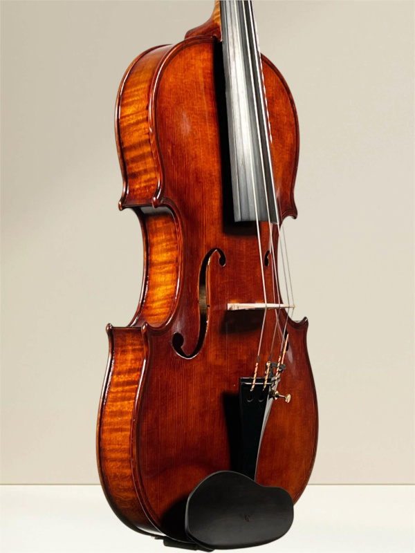 Preview: Decke und Zarge der Geige von Albin H. Wolfram, Bad Brambach, 1940