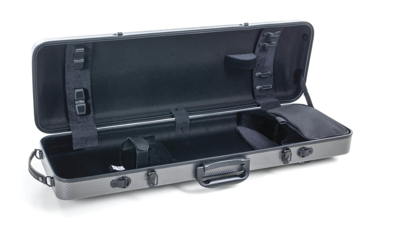 Preview: Pure Gewa Geigenkoffer (Violinkoffer) Polycarbonat 2.4 in grau_02