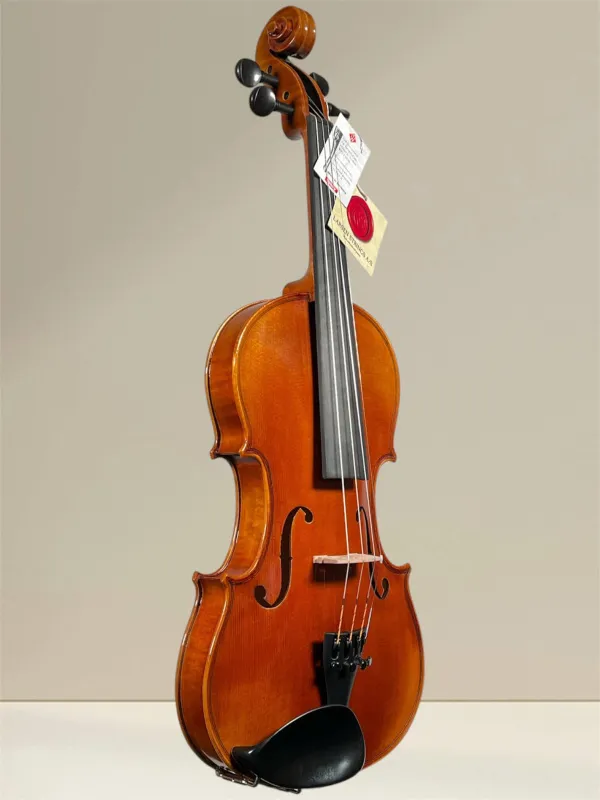 GEWA Maestro 6 Violine 4/4 – spielfertige Schülergeige aus europäischem Tonholz, Vorderansicht seitlich GEWA Maestro 6 Violine 4/4 – spielfertige Schülergeige aus europäischem Tonholz, Vorderansicht seitlich