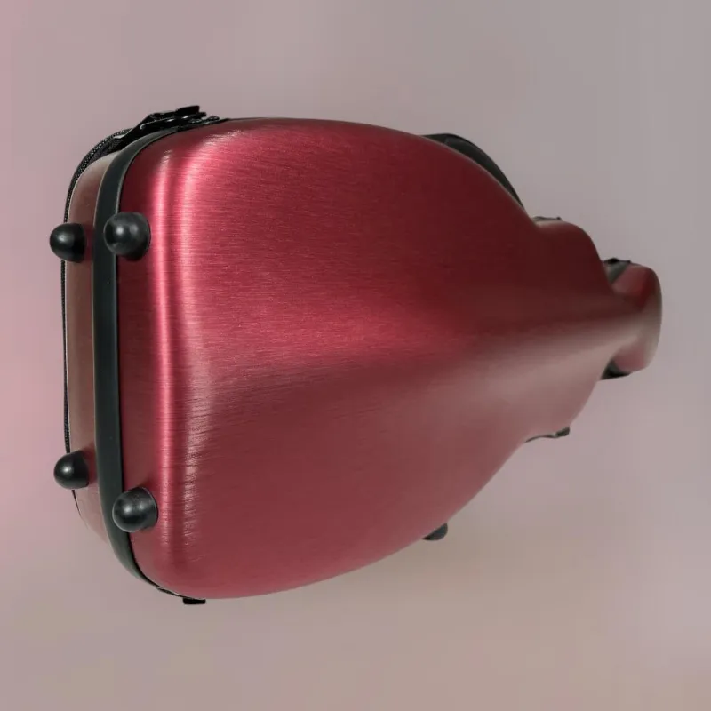 Petz CSV10 Koffer (Etui) für 4/4 Geige (Violine), Rot_Ansicht4