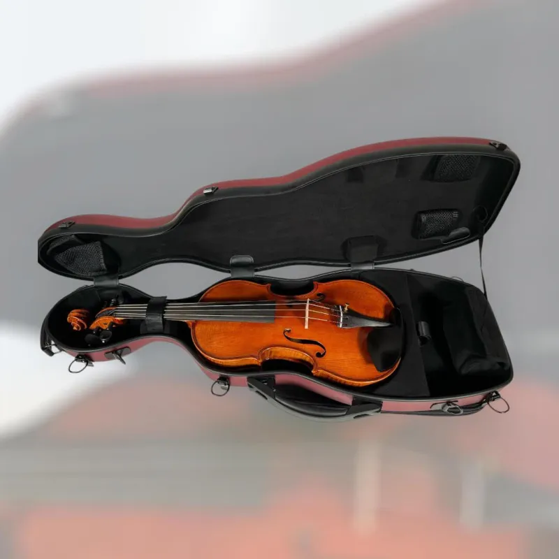 Petz CSV10 Koffer (Etui) für 4/4 Geige (Violine), Rot_Ansicht5