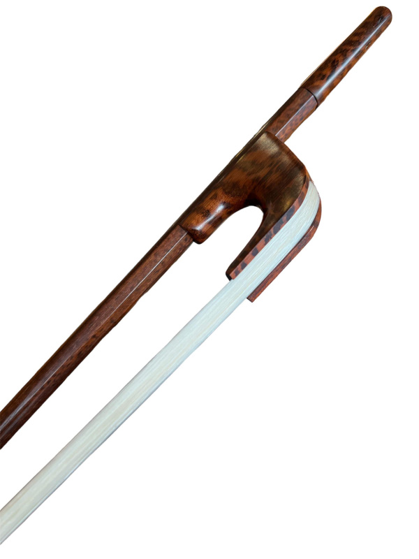 Preview: Froschansicht schräg Bass Kontrabass Meister Barock Bogen von Petz