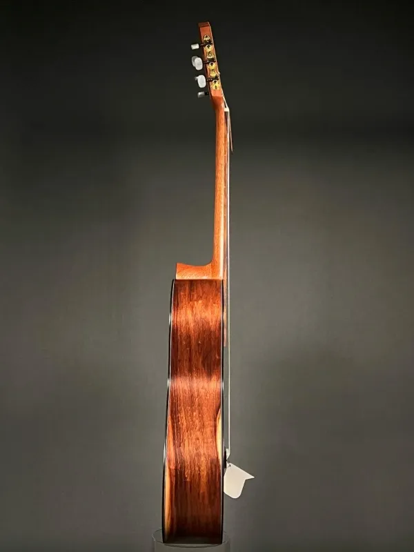 Seitenansicht einer APC Konzert (Classic) Gitarre Modell Exotic Granadillo S 4/4 Größe