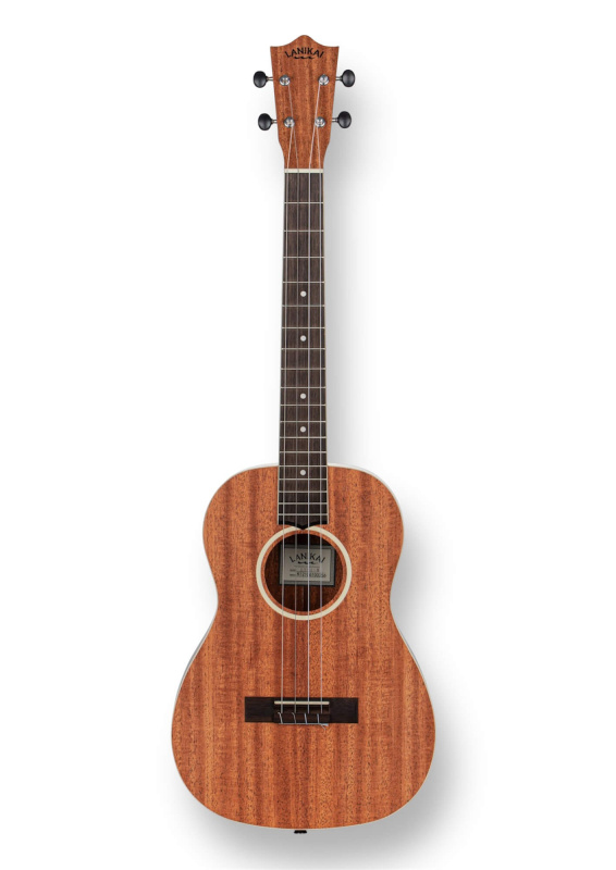 Preview: LANIKAI LU Series Baritonukulele natur – Vorderansicht