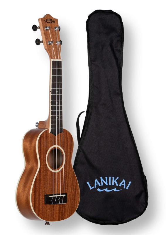 Preview: LANIKAI LU Series Sopranukulele – Okoume, inkl. Tasche