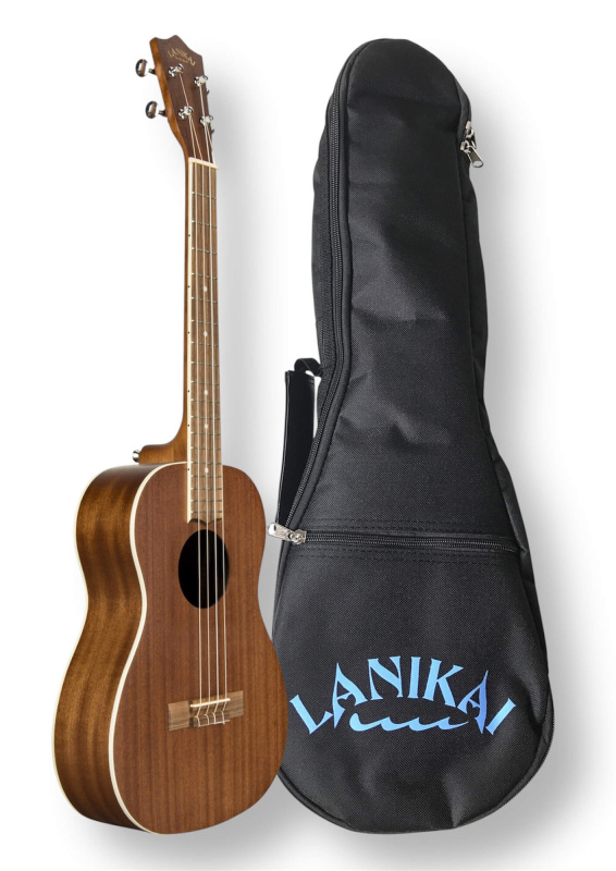 Preview: LANIKAI Mahogany Series Baritonukulele MA-B – Mahagoni, inkl. Tasche
