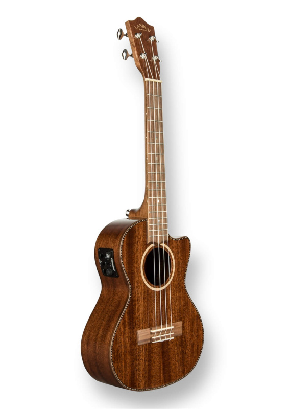 Preview: LANIKAI MAS-CET Tenorukulele – All Solid Mahogany, Preamp, Softcase