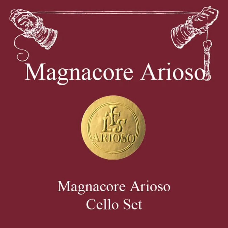 Larsen Magnacore Arioso Cello Saitensatz 4/4 – Medium - Verpackung