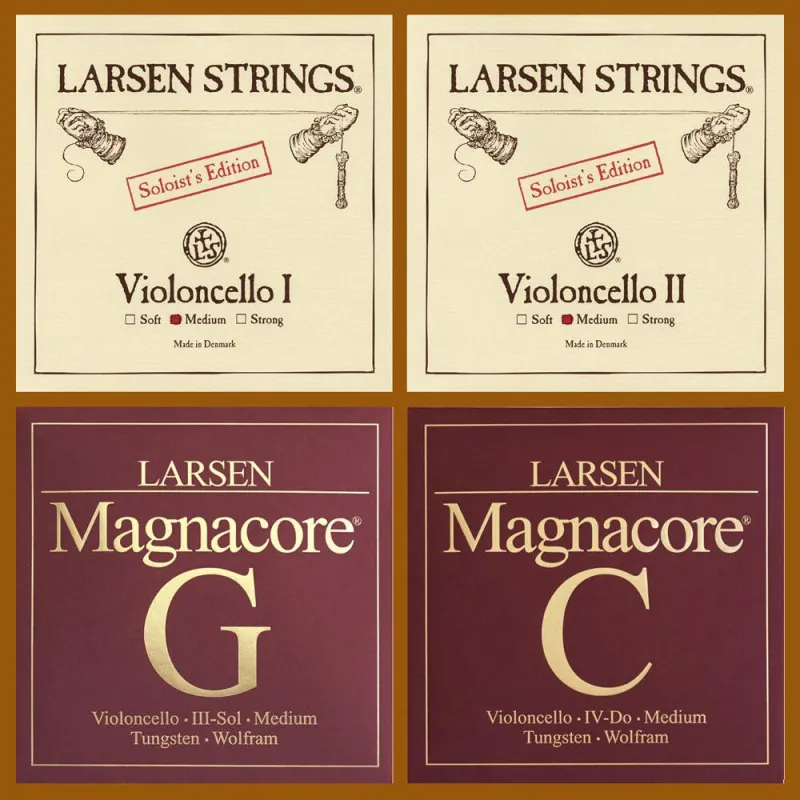 MIX 2: Larsen Soloist’s A-D + Magnacore Medium G-C – Cellosaitensatz