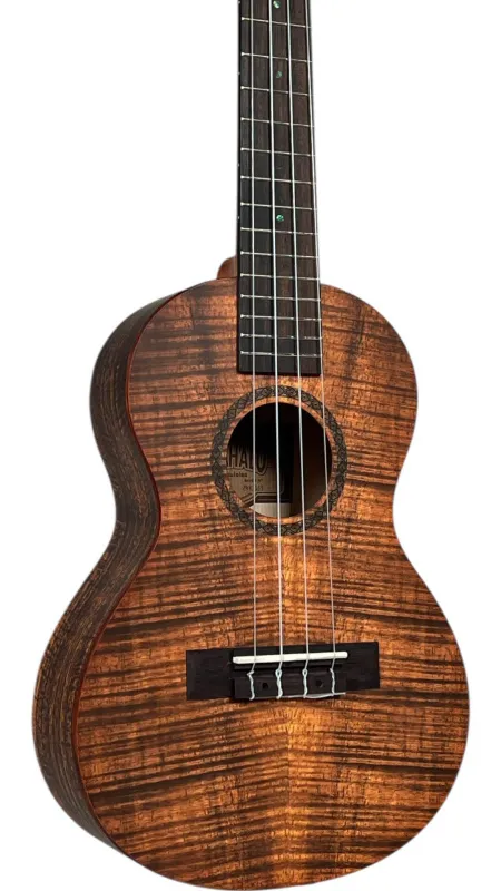 Mahalo Koa Tenor Ukulele Deckenansicht Mahalo Koa Tenor Ukulele Deckenansicht