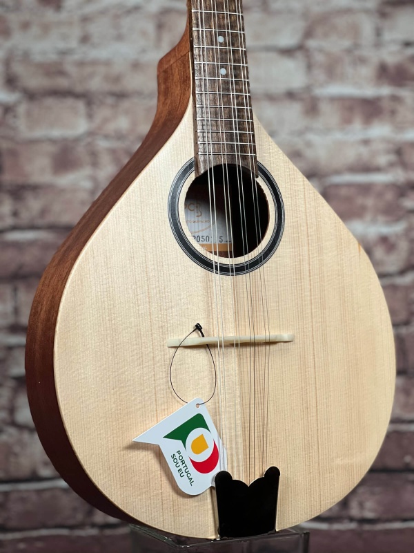 Preview: Decke-Detailansicht einer APC MDL308 Mandoline Modell Classic, Handarbeit aus Portugal