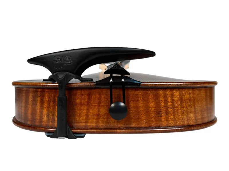 SAS Kinnhalter Modell Original aus Ebenholz mit Kohlefaser-Fuß für Violine und Viola - 6