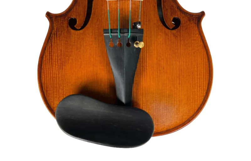 SAS Kinnhalter „Original“ Ebenholz Violine/Viola, Kohlefaser-Fuß