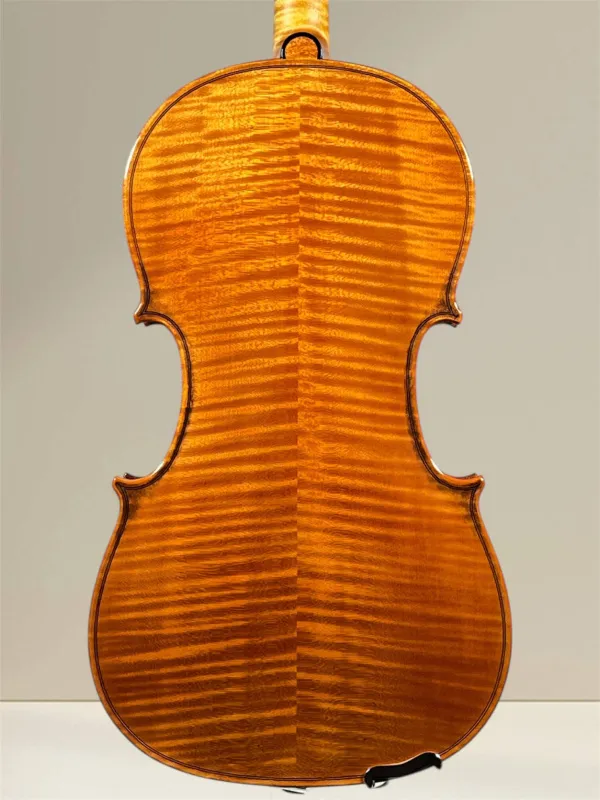 Simon Joseph Meister-Bratsche 15,5\" 39,5 cm, Stradivarius „Tuscan“ Modell, gebaut 2014 in Siebenbürgen - Bodenansicht