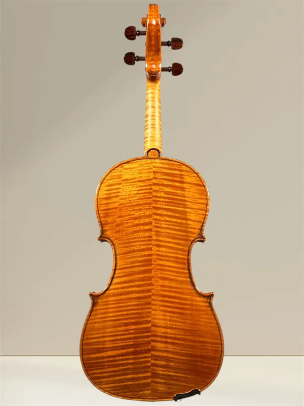 Simon Joseph Meister-Bratsche 15,5\" 39,5 cm, Stradivarius „Tuscan“ Modell, gebaut 2014 in Siebenbürgen - Rückansicht
