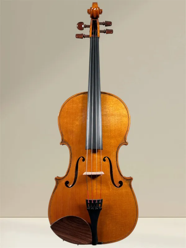 Simon Joseph Meister-Bratsche 15,5\" 39,5 cm, Stradivarius „Tuscan“ Modell, gebaut 2014 in Siebenbürgen - Vorderansicht