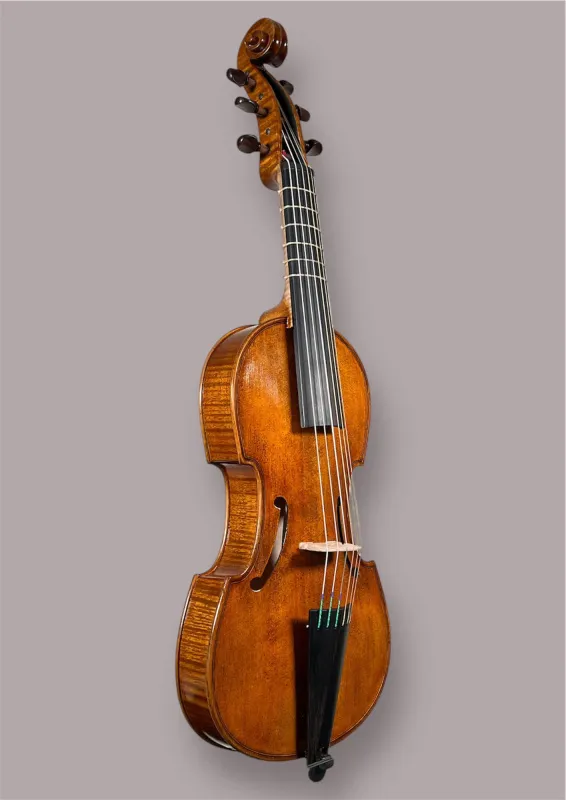Soprano Viola da Gamba von Orbán Zsolt – Vorderansicht, seitlich