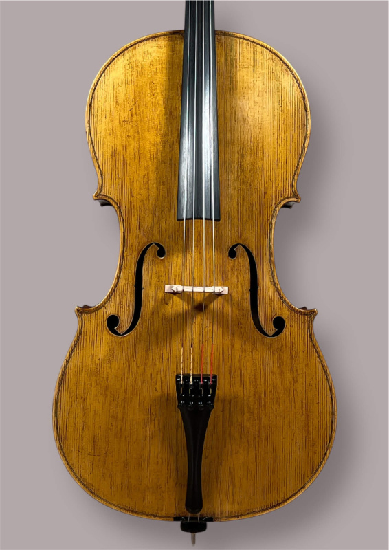 Preview: Stoica Alin 4/4 Linkshänder Meister Cello (Violoncello) – Reghin 2023