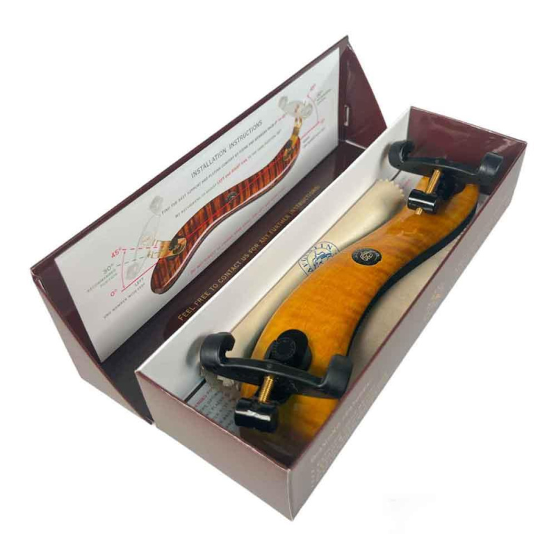 Preview: Viva La Musica „DIAMOND“ Ahornholz Schulterstütze für 4/4 & 3/4 Geige (Violine)