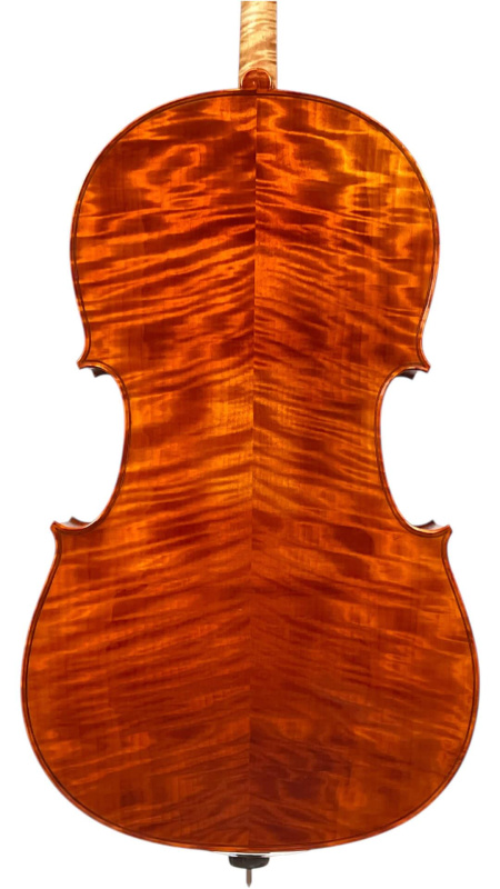 Preview: Vultur Calin 4 4 Meister Cello (Violoncello) Montagnana Sleeping Beauty Modell - Bodenansicht