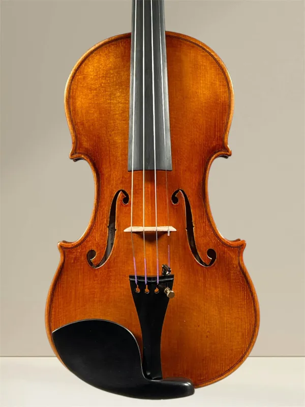 Calin Vultur Meistergeige 2025 – Guarneri Modell – Deckeansicht