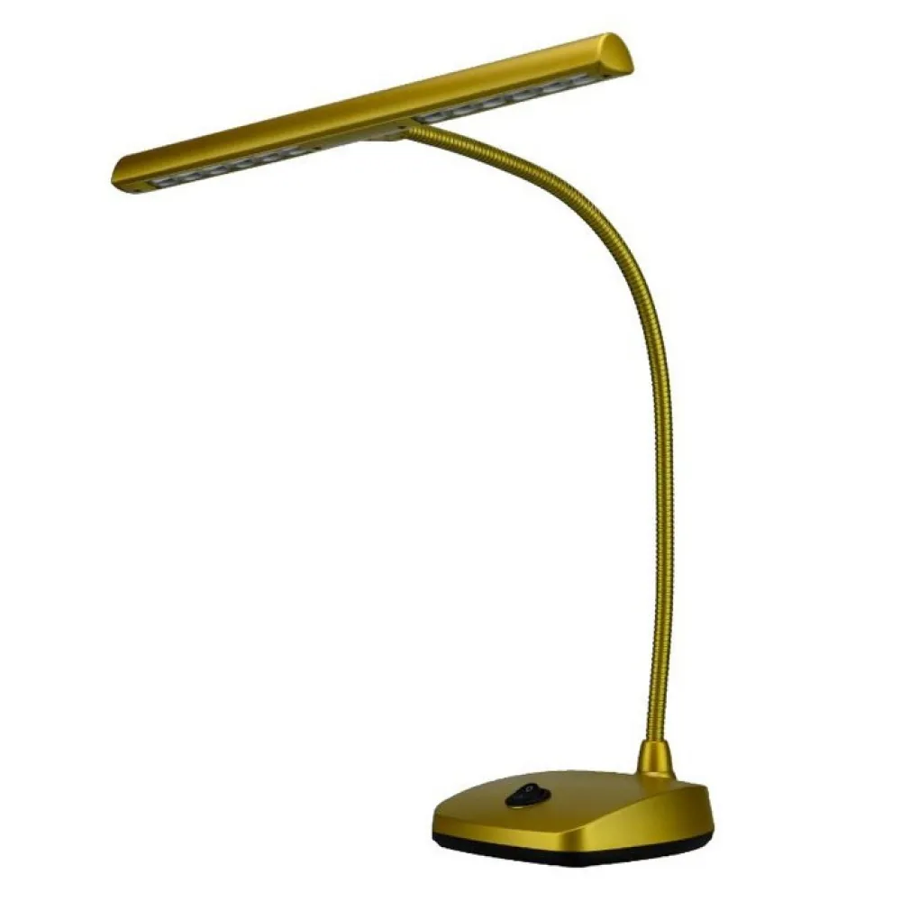 König & Meyer LED Pianoleuchte - goldfarbig
