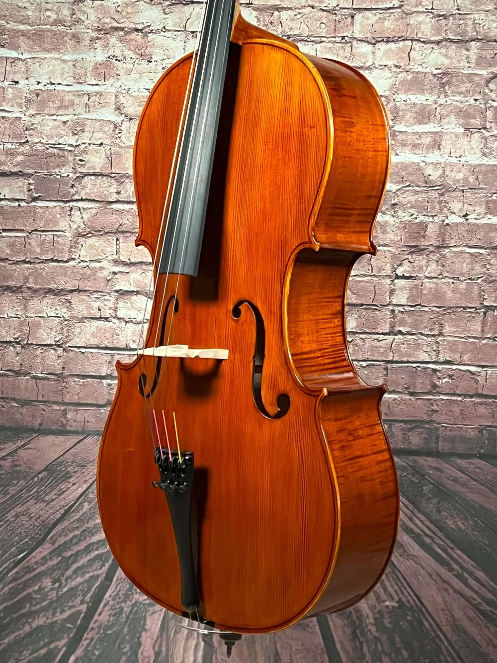 230423 Decke-Zarge-Detailansicht eines Stoica Alin di Bottega Cello Handarbeit aus Siebenbürgen 2023