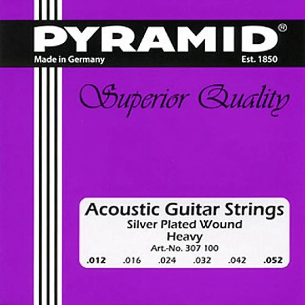 Pyramid Akustik Gitarre Heavy .012-.052 Saiten SATZ