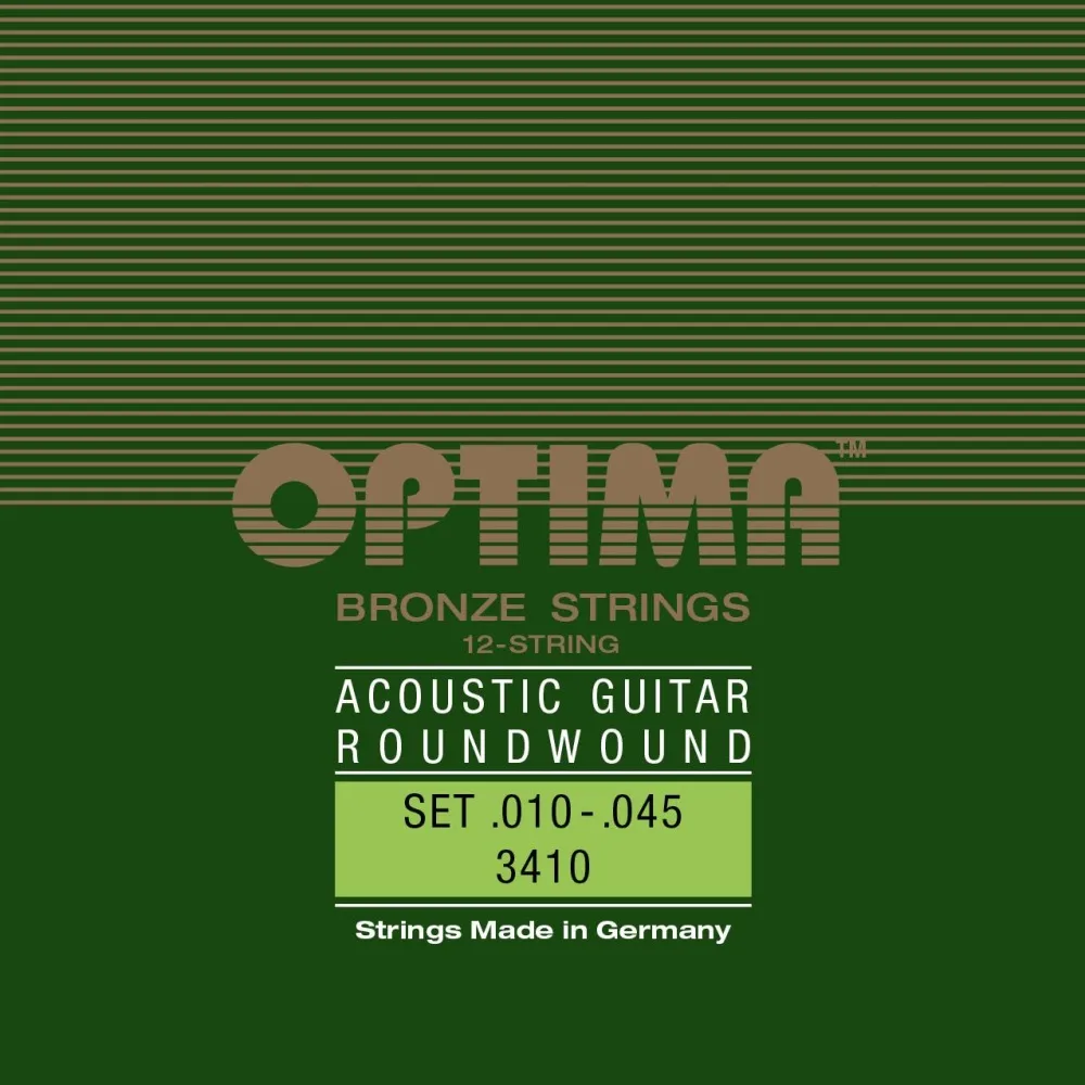 OPTIMA BRONZE 12-STRINGS Akustik Gitarren Saiten SATZ