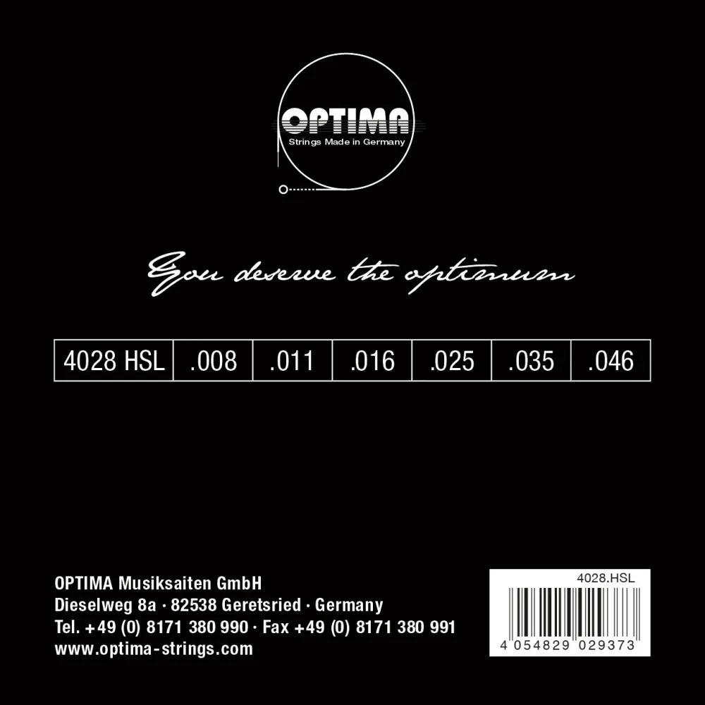 OPTIMA PRIME HYBRID .008-.046 E-Gitarren Saiten SATZ_2