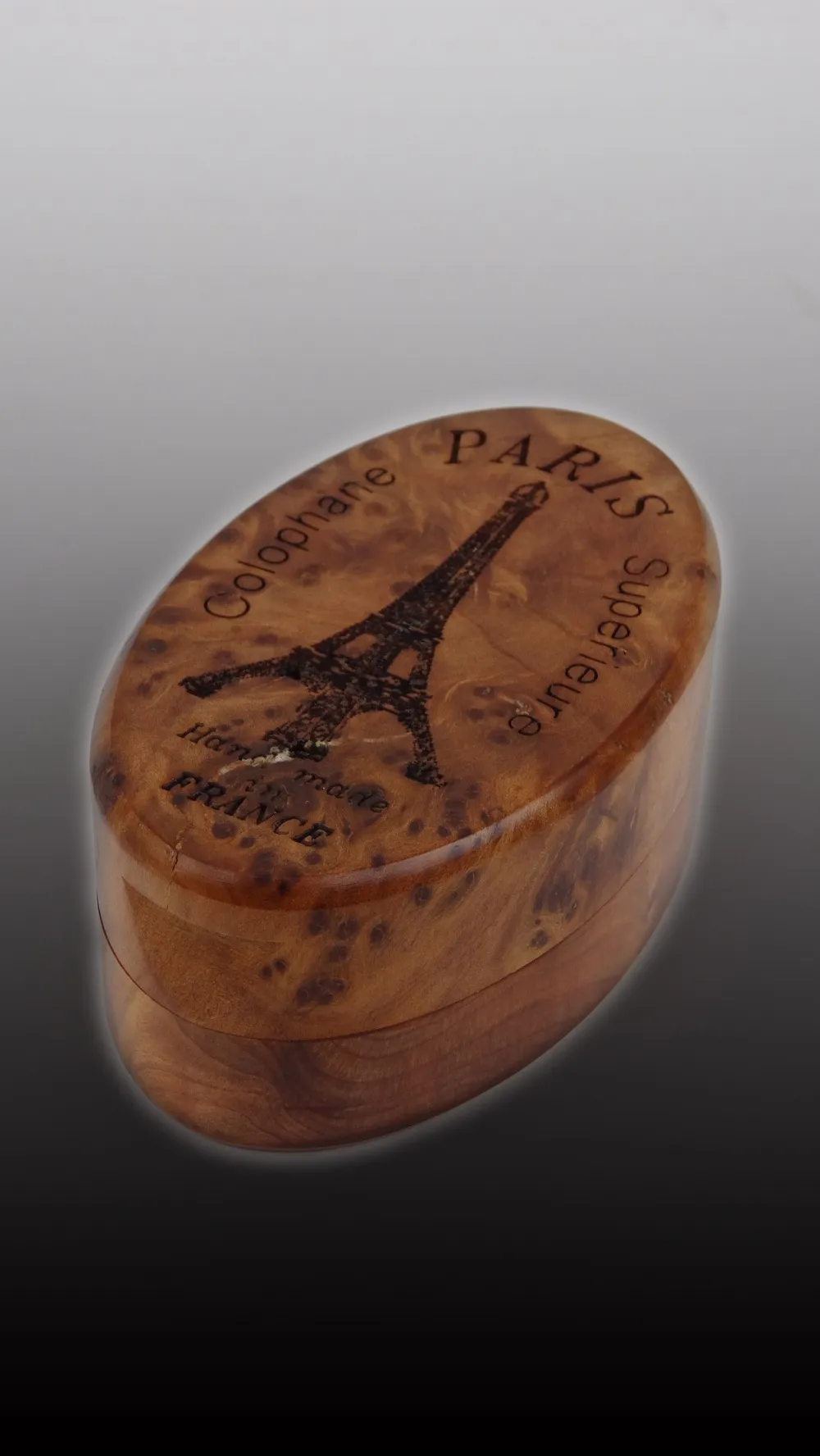 Paris Kolophonium für Violine, Viola & Cello – Naturharz in Holzdose