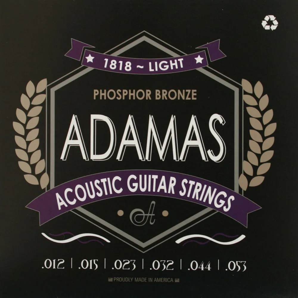 Adamas Akustik Gitarre Phosphor Bronze Saiten SATZ