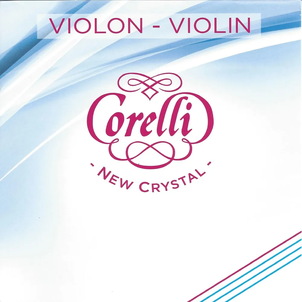 CORELLI New Crystal 4/4 Violin Saiten SATZ, E-Kugel oder -Schlinge
