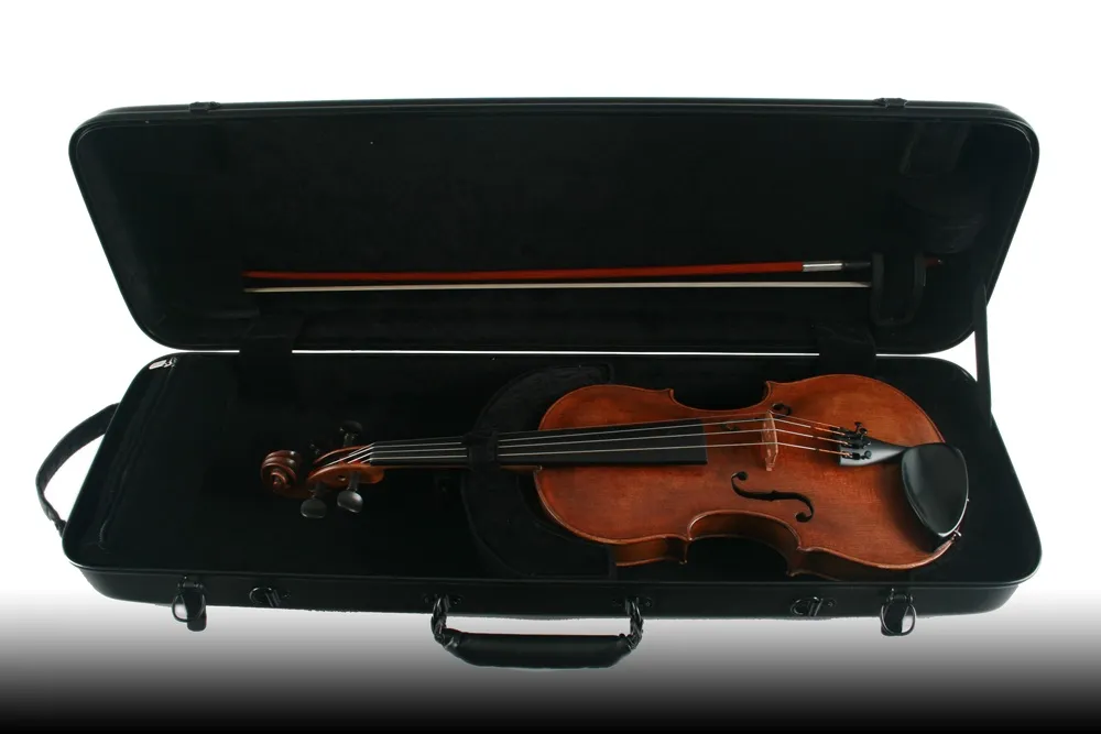 HIMA Carbon Master Hightech Geigenetui f 4/4 Violine schwarz