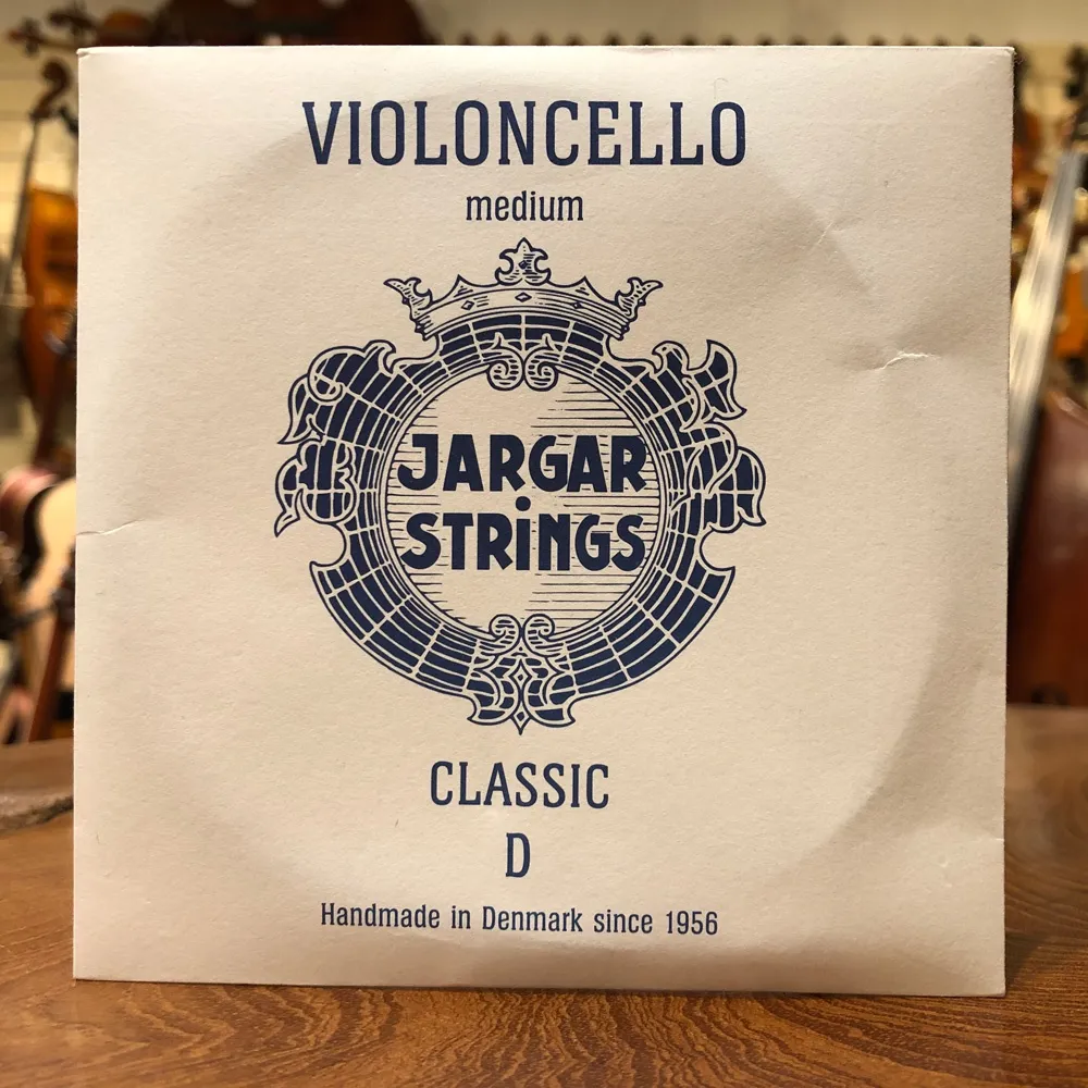 Jargar CLASSIC 4/4 Cello D-Saite, Chromstahl umsponnen