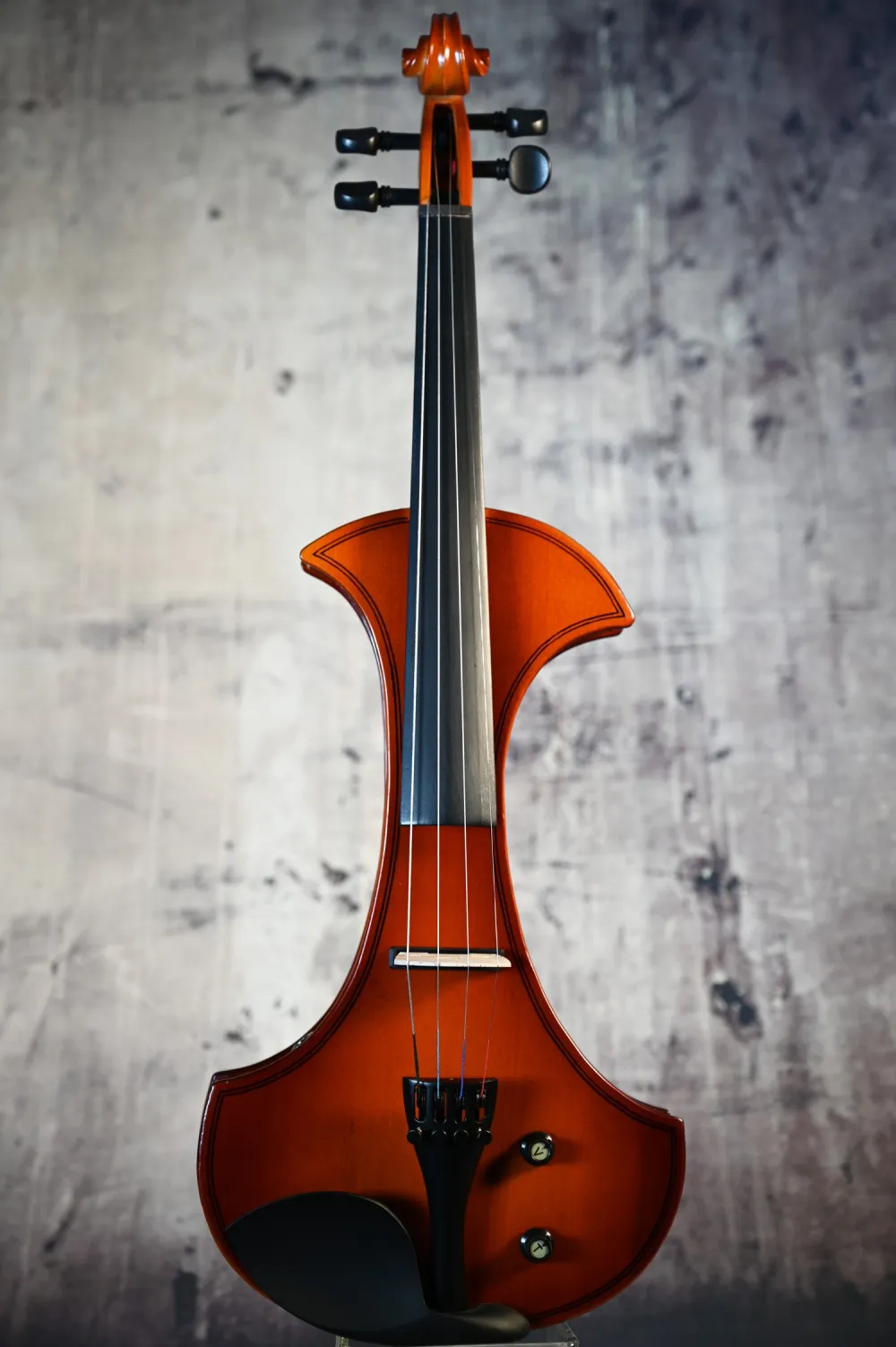 PETZ E-Violine SET mit Bogen, Hülle, Kopfhörer und Kabel