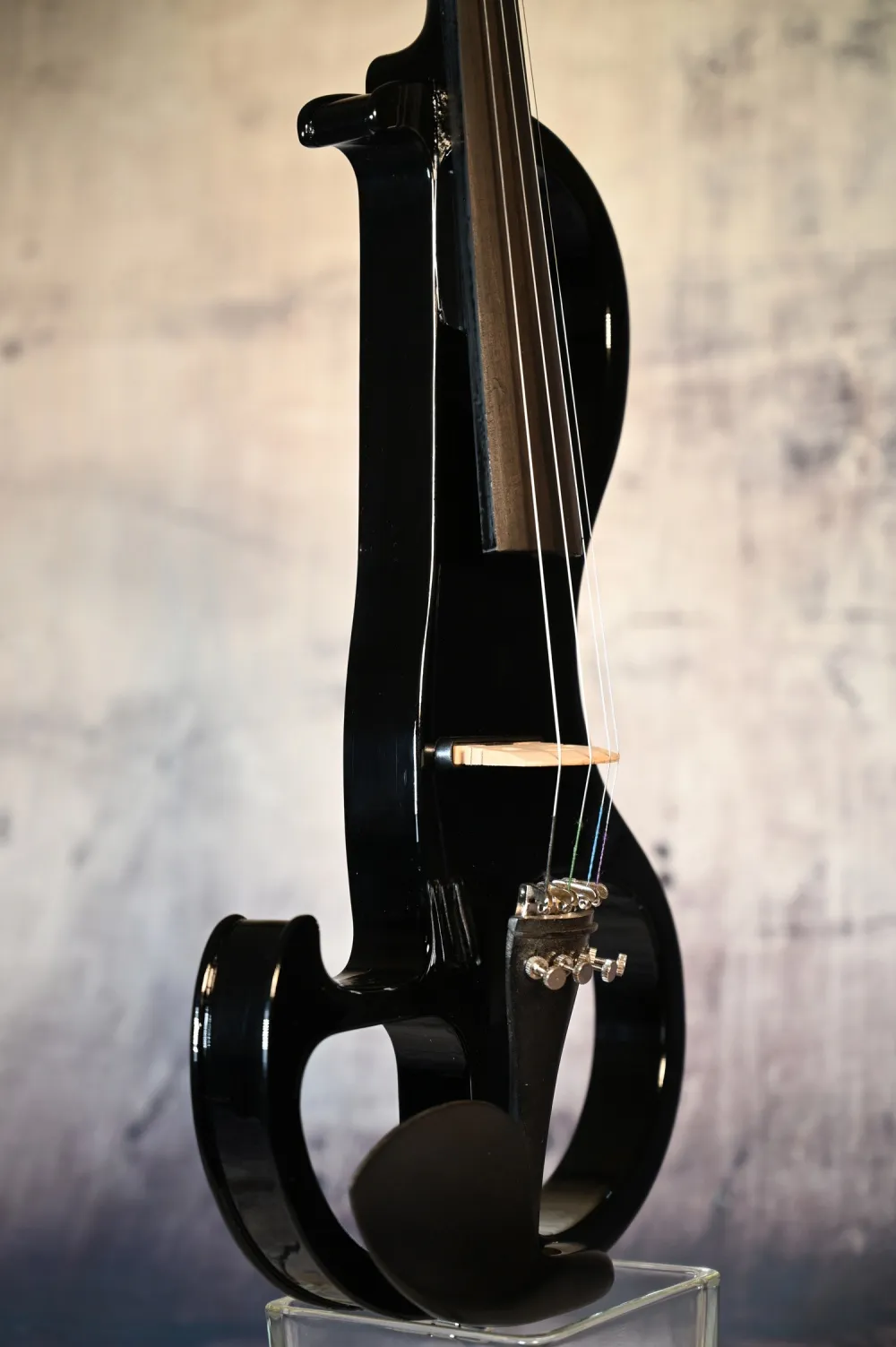PETZ E-Violine SET mit Bogen, Etui, Kopfhörer und Kabel