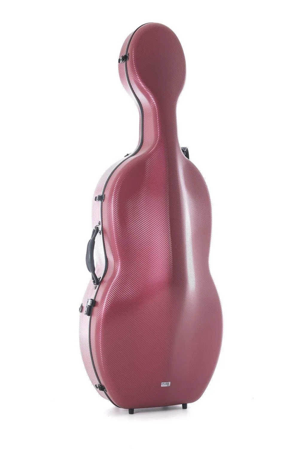 GEWA Pure Polycarbonat 4/4 Cello (Violoncello) Koffer (Etui) in rot