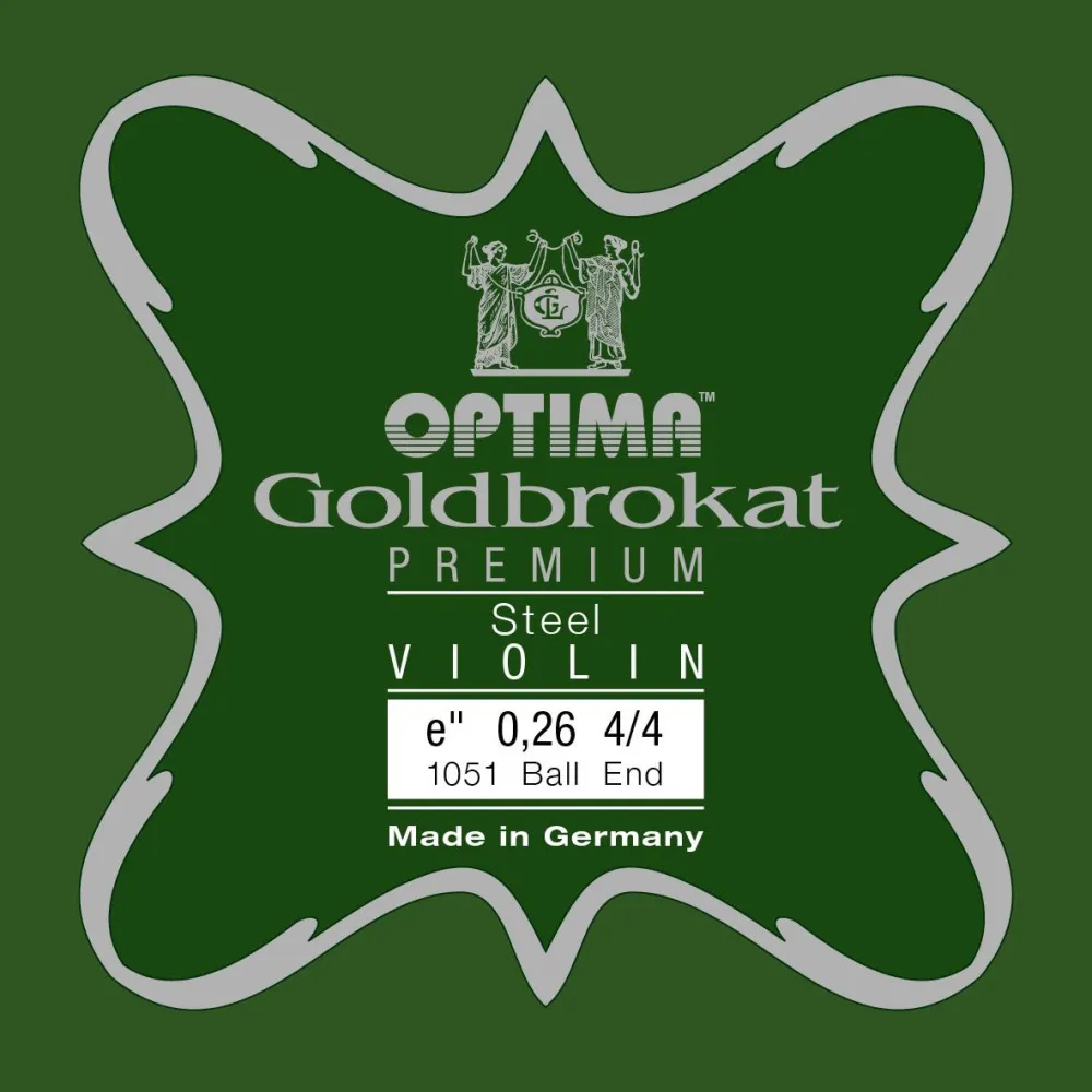 Goldbrokat Premium 4/4 Violin E-Saite – brillante Spezialstahlsaite